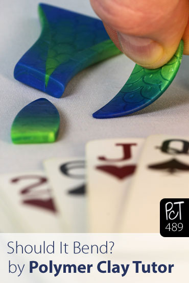 Should Polymer Still Bend After Baking? Vid-489