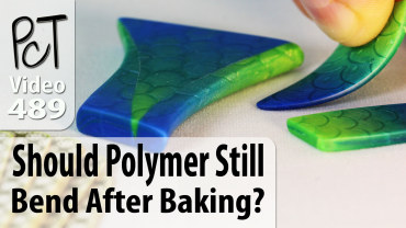 Should Polymer Still Bend After Baking? Vid-489