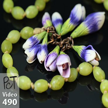 Crocus Bead Lariat Vol-70 Vid-490