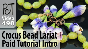 Crocus Bead Lariat Vol-70 Vid-490