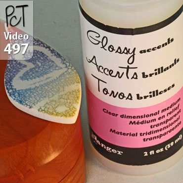Glossy Accents Brand On Polymer Clay Vid-497