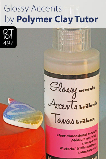 Glossy Accents Brand On Polymer Clay Vid-497