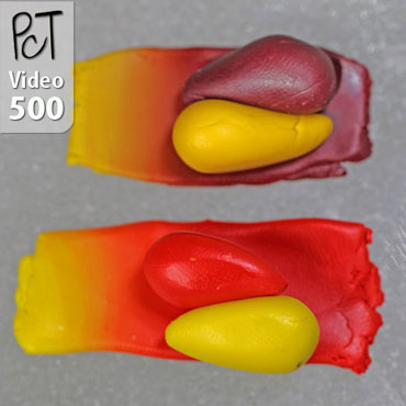 Small Test Blends Color Mixing Vid-500