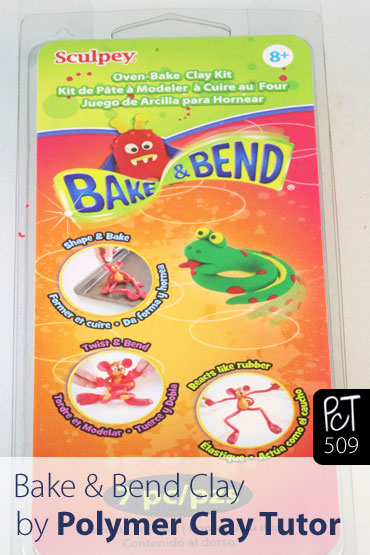 Sculpey Bake & Bend Polymer Clay Review Vid-509