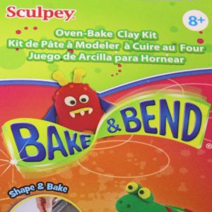 Sculpey Bake & Bend Polymer Clay Review Vid-509