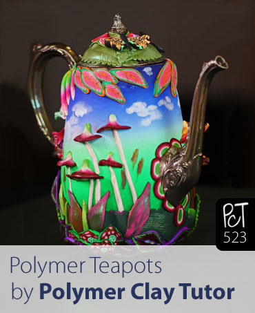 Polymer Teapots By Claudia Rubinstein Vid-523