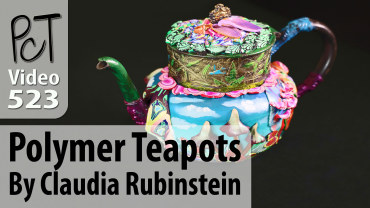 Polymer Teapots By Claudia Rubinstein Vid-523
