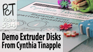 Demo Extruder Disks From Cynthia Tinapple Vid-534