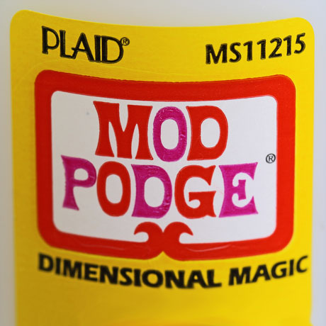 Mod Podge Dimensional Magic on Polymer Clay Vid-536