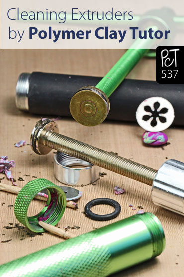 Polymer Clay Extruder Cleaning Tips Vid-537