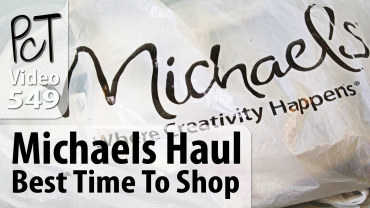 Michaels Haul Best Time To Shop Vid-549