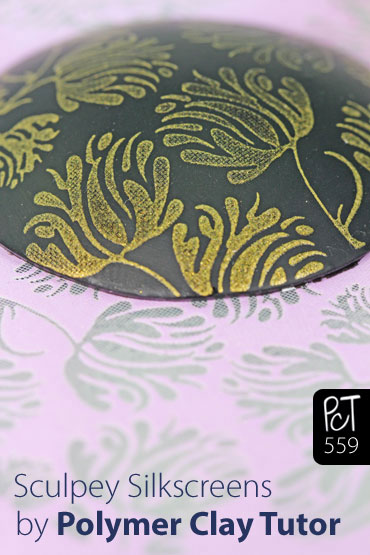 Sculpey Clay Brand Silk Screen Kit Vid-559