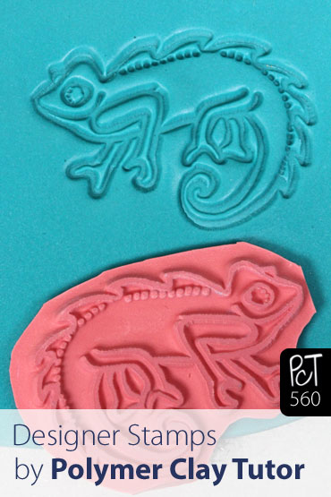 Polymer Clay Stamps By Joan Tayler Vid-560