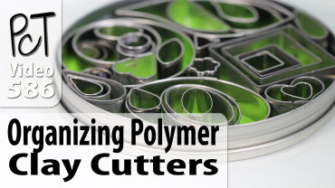 Organizing Polymer Clay Cutters Vid-586