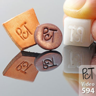 Custom Embossing Stamps For Polymer Vid-594