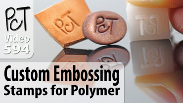 Custom Embossing Stamps For Polymer Vid-594