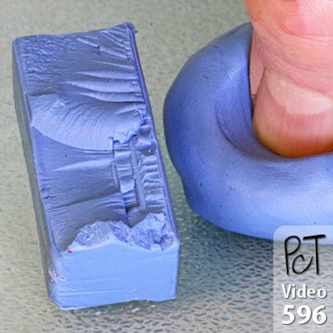 Conditioning Polymer Clay by Hand Vid-596