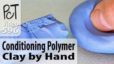 Conditioning Polymer Clay by Hand Vid-596