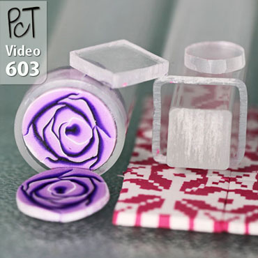 Polymer Cane Extruder Tool for Slicing Canes Vid-603