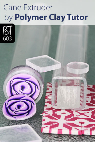 Polymer Cane Extruder Tool for Slicing Canes Vid-603