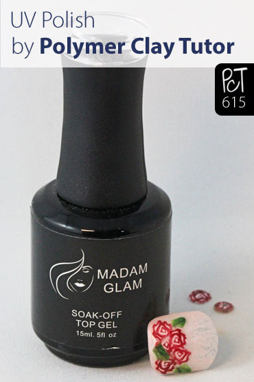 Madam Glam UV Gel Polish on Polymer Vid-615