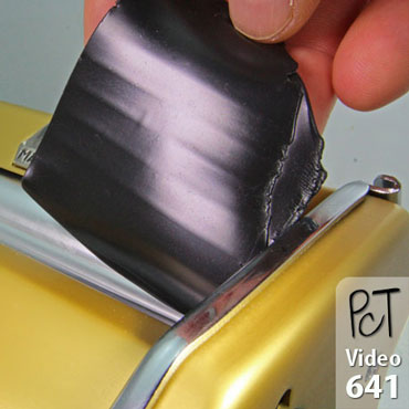 Pasta Machine Roller Lines On Your Clay? Vid-641