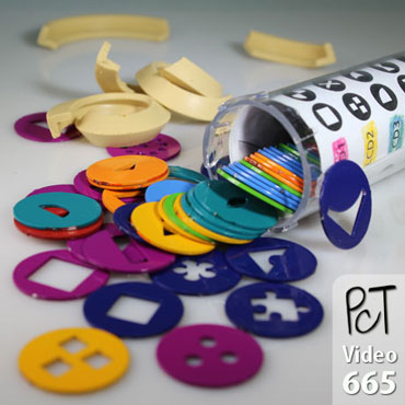 Polymer Clay Extruder Disk Storage Ideas Vid-665