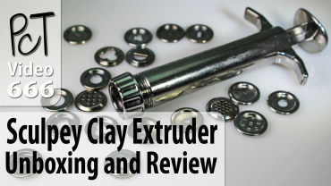 Sculpey Clay Extrder Unboxing And Review Vid-666
