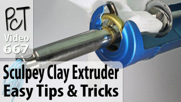 Sculpey Clay Extruder Easy Tips & Tricks Vid-667