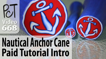 Nautical Anchor Cane Vol-85 Vid-668