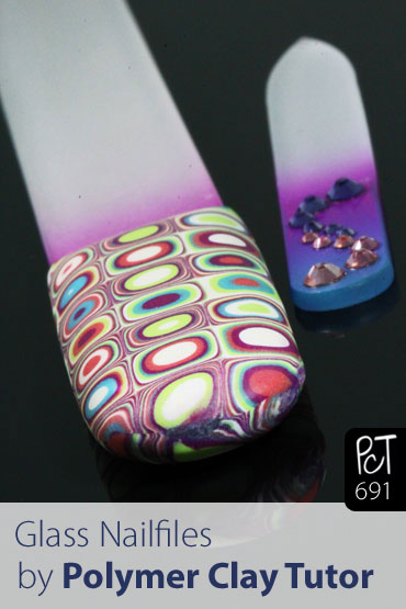 Glass Nail Files Review For Polymer Clayers Vid-691
