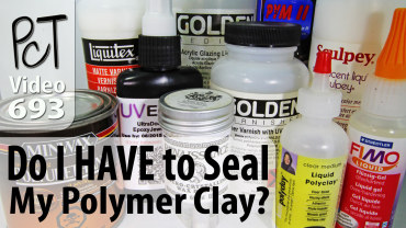 Do I Have To Seal My Polymer Clay? Vid-693