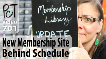 New Membership Site Behind Schedule Vid-701