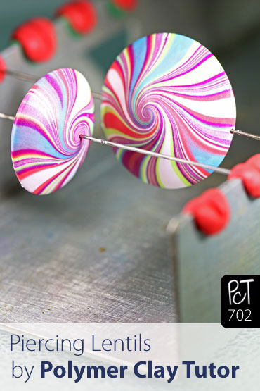 How To Pierce Lentil Beads Vid-702