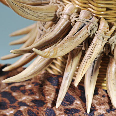 Sabertooth Beads Polymer Clay Vid-703