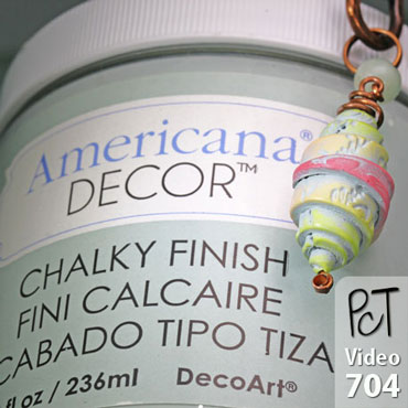 Testing Americana Chalky Paint Vid-704