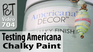 Testing Americana Chalky Paint Vid-704