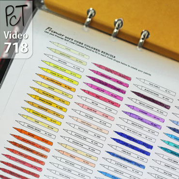 Paper Planner Art Supply Inventory Vid-718