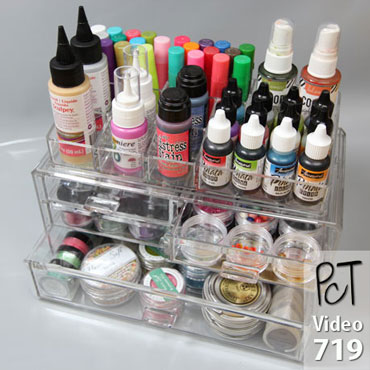 MelodySusie Acrylic Organizer Vid-719