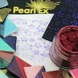 PearlEx Powder On Polymer Clay Vid-720