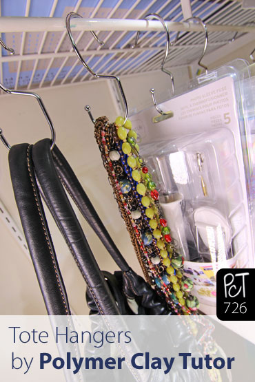 Closet Tote Hooks Studio Organization Vid-726