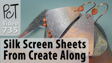 Silk Screen Sheets From Create Along Vid-735