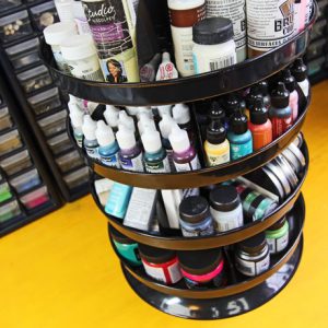 Revolving Bins For Craft Storage Vid-737