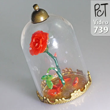 Miniature Enchanted Rose Vid-739