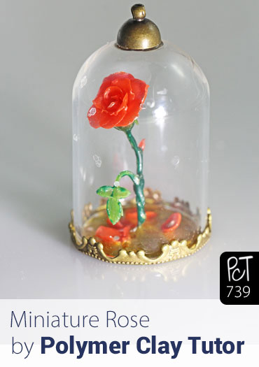 Miniature Enchanted Rose Vid-739