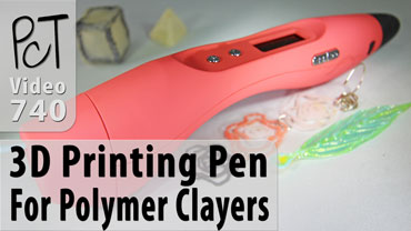 3D Printing Pen For Polymer Clayers Vid-740