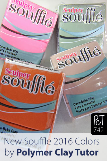 Sculpey Souffle New 2016 Colors Vid-742