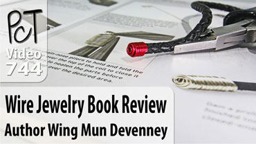 Wire Jewelry Book Review Author Wing Mun Devenney Vid-744