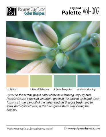 Lily Bud Palette c-002 Premo