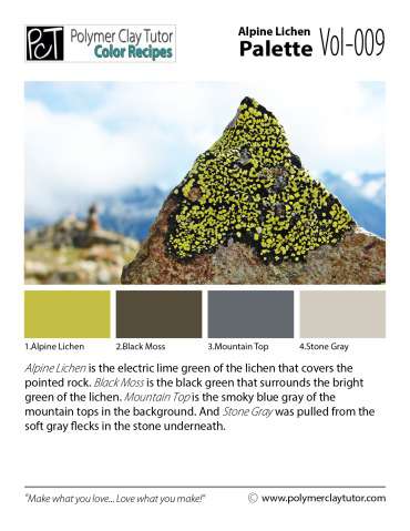 Alpine Lichen Palette c-009 Premo